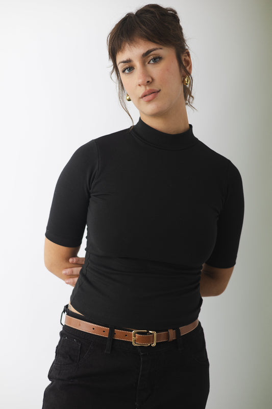 POLERA MANGA 3/4 | DOBLE TELA DELANTERA